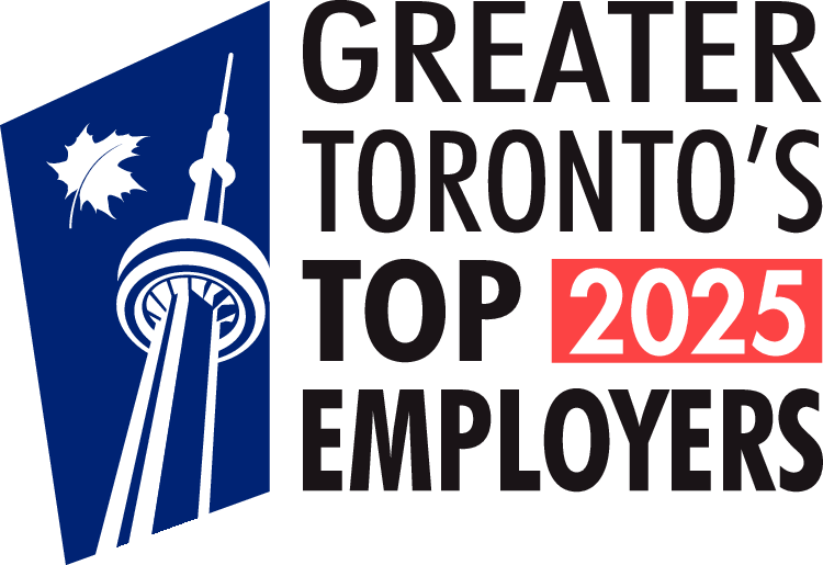 Greater Toronto's Top 2025 Employers award badge