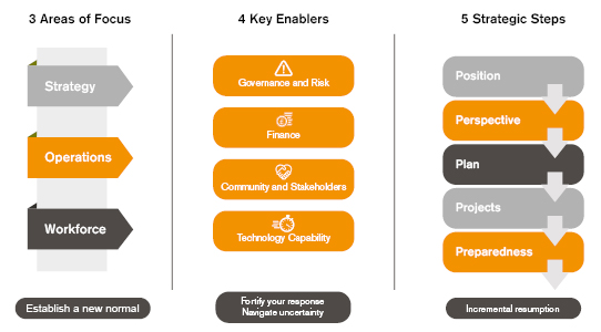 areas of focus enablers strategic steps