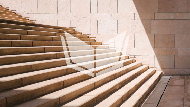 Stairs in sunlight