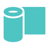 Icon of a roll of gauze