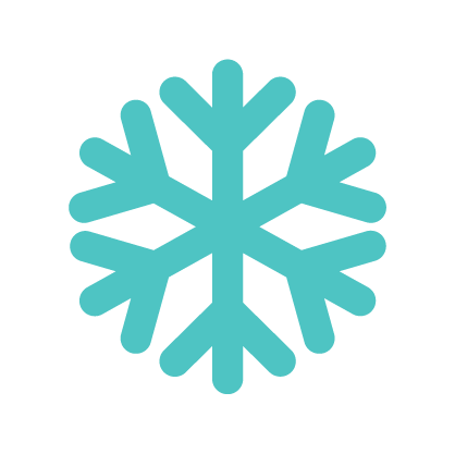 Icon of a snowflake