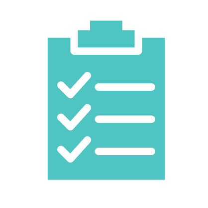 Icon of a checklist