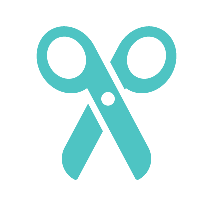 Icon of a pair of scissors